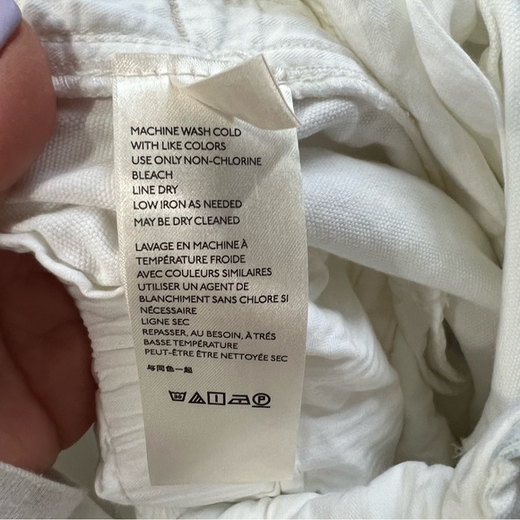 Free people Margate paper bag white pants M - Picture 7 of 12